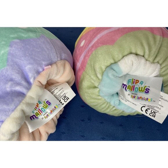 Flipa-Mallows By Squishmallows 4-Inch Plush Bundle: Bunny Frog & Two Easter Eggs - Picture 3 of 4